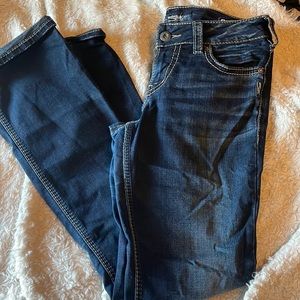 Silver Elyse slim bootcut size 28 length 33